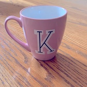 “K” Initial mug